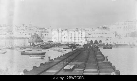 Tanger 5 janvier 1923 Banque D'Images