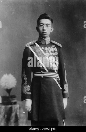 Empereur Hirohito du Japon . 1926 Banque D'Images