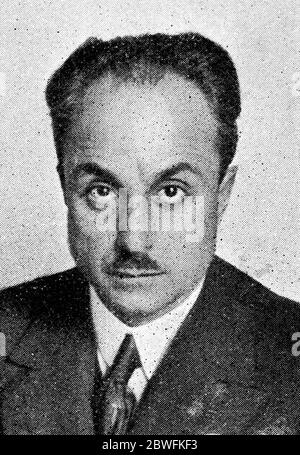 Is Signor Rossi à Londres Signor Cesare Rossi , Chef du Bureau de presse du Ministre de l'intérieur , qui a disparu et ne peut être tracé . Il est probable qu'il soit à Londres le 23 juin 1924 Banque D'Images