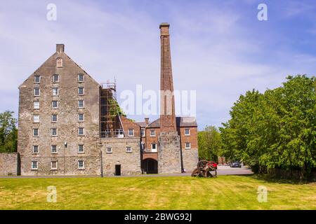 31 mai 2020 le moulin historique de Ballydugan et la cheminée de cheminée situés près de Downpatrick dans le comté en Irlande du Nord. Ce bâtiment restauré est non Banque D'Images