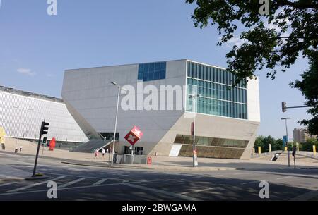 La salle de concert Casa da Musica, bâtiment extérieur Porto Portugal Banque D'Images