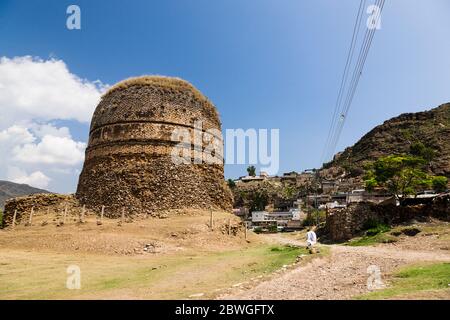 Shingardar Stupa, Budist stupa, Shingardar, Swat, province de Khyber Pakhtunkhwa, Pakistan, Asie du Sud, Asie Banque D'Images