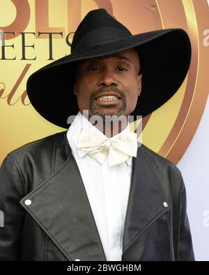 5 janvier 2019, West Hollywood, Californie, États-Unis: Billy porter participe à la 6e fête annuelle ''Gold meets Golden'' organisée par Nicole Kidman et Nadia Comaneci à la Maison au coucher du soleil à Hollywood le 5 janvier 2019. (Image crédit : © Billy Bennight/ZUMA Wire) Banque D'Images