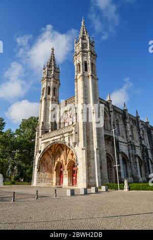 Musée maritime ou Marine (Museu de Marinha) à Belem, Lisbonne, Portugal. Intégré dans le bâtiment du monastère de Jeronimos Banque D'Images