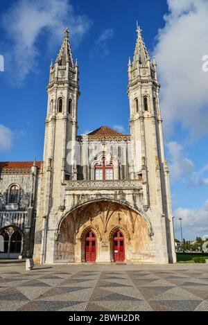 Musée maritime ou Marine (Museu de Marinha) à Belem, Lisbonne, Portugal. Intégré dans le bâtiment du monastère de Jeronimos Banque D'Images