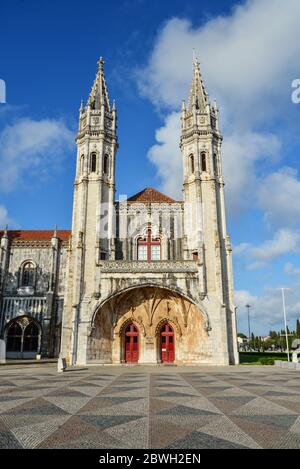 Musée maritime ou Marine (Museu de Marinha) à Belem, Lisbonne, Portugal. Intégré dans le bâtiment du monastère de Jeronimos Banque D'Images