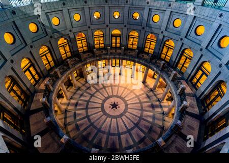Rotonde au Texas State Capitol Banque D'Images