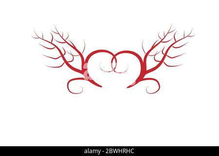 Logo couronne. Illustration vectorielle Banque D'Images