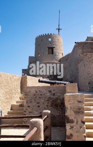 Fort Mutrah, Muscat, Sultanat d'Oman Banque D'Images