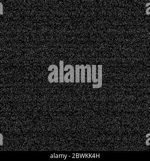 Motif sans couture avec bulles de taille aléatoire. Cercles noirs sur fond blanc Illustration de Vecteur