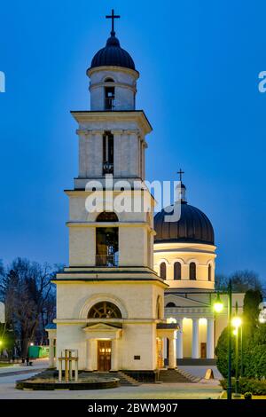 Cathédrale de la Nativité du Christ, Chișinău, Moldova Banque D'Images