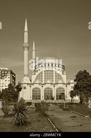 Ebu Beker mosquée de Shkoder. L'Albanie Banque D'Images