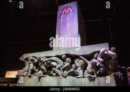 Magic is Might statue, Making of Harry Potter, Warner Bros. Studio Tour, Leavesden, Londres Harry Potter, studio tour, coulisses, objets, films, Royaume-Uni Banque D'Images