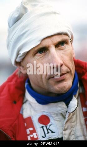 Hans a pris la course DTM 1991 à Donnington Park UK Banque D'Images