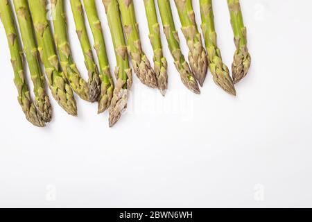 Bouquet d'asperges vertes Banque D'Images