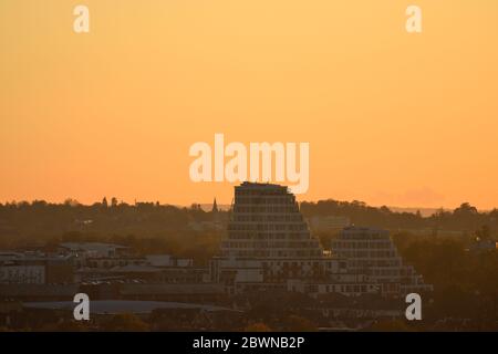 Vue de l'édifice de l'Amirauté à Kingston sur la Tamise depuis une distance en novembre 2017 Banque D'Images