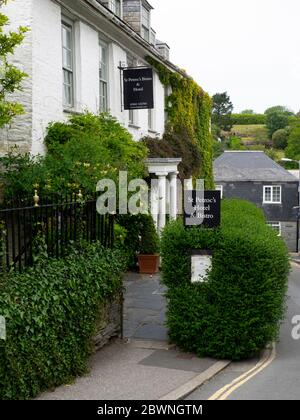 Rick Stein's St Petroc's Hotel and Bistro, Padstow, Cornwall, Royaume-Uni Banque D'Images
