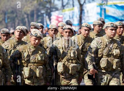 TUCUMÁN, ARGENTINE, 09 juillet 2016. Défilé du jour de l'indépendance, en commémoration du bicentenaire, Tucumán de la ville de San Miguel, TUCUMÁN. Foto : Axel Llor Banque D'Images