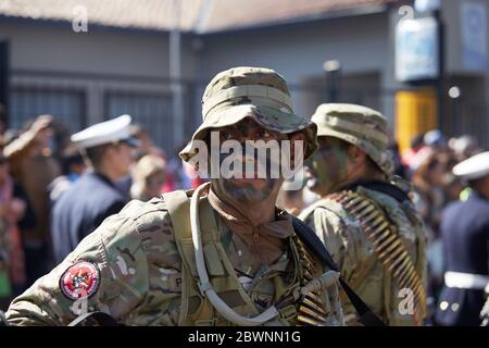 TUCUMÁN, ARGENTINE, 09 juillet 2016. Défilé du jour de l'indépendance, en commémoration du bicentenaire, Tucumán de la ville de San Miguel, TUCUMÁN. Foto : Axel Llor Banque D'Images