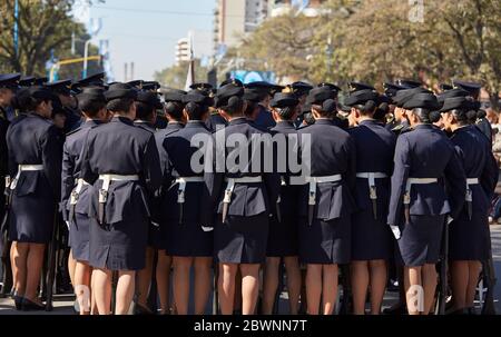 TUCUMÁN, ARGENTINE, 09 juillet 2016. Défilé du jour de l'indépendance, en commémoration du bicentenaire, Tucumán de la ville de San Miguel, TUCUMÁN. Foto : Axel Llor Banque D'Images