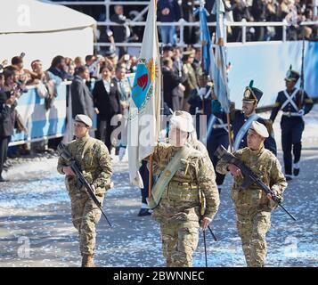 TUCUMÁN, ARGENTINE, 09 juillet 2016. Défilé du jour de l'indépendance, en commémoration du bicentenaire, Tucumán de la ville de San Miguel, TUCUMÁN. Foto : Axel Llor Banque D'Images