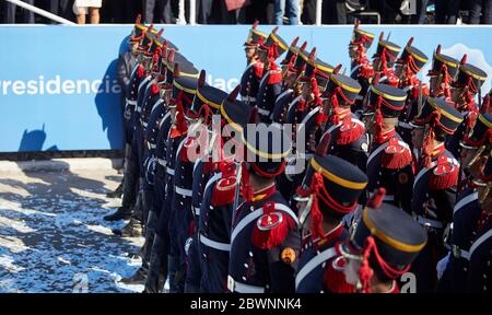 TUCUMÁN, ARGENTINE, 09 juillet 2016. Défilé du jour de l'indépendance, en commémoration du bicentenaire, Tucumán de la ville de San Miguel, TUCUMÁN. Foto : Axel Llor Banque D'Images