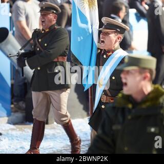 TUCUMÁN, ARGENTINE, 09 juillet 2016. Défilé du jour de l'indépendance, en commémoration du bicentenaire, Tucumán de la ville de San Miguel, TUCUMÁN. Foto : Axel Llor Banque D'Images