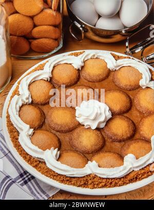 Tarte aux citrouilles Nilla Banque D'Images