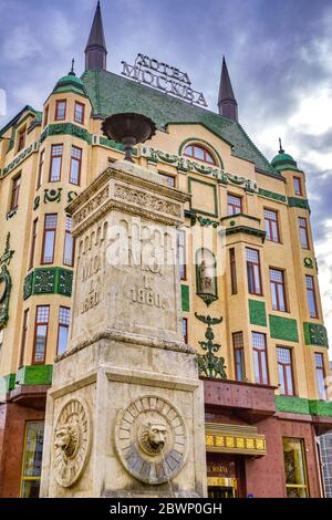 Belgrade / Serbie - 17 novembre 2019 : Hôtel Moscou sur la place Terazije dans le centre de Belgrade, Serbie Banque D'Images