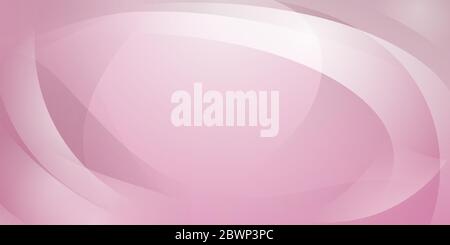 Arrière-plan abstrait composé de lignes courbes de couleurs roses Illustration de Vecteur
