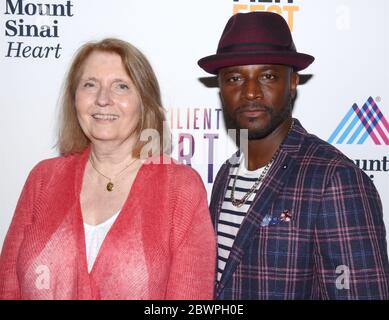 15 juin 2017, Culver City, Californie, Etats-Unis: Susan Froemke et Taye Diggs pendant la projection du film Festival DE LA pour le documentaire ''The Resilient Heart'' à Los Angeles. (Image crédit : © Billy Bennight/ZUMA Wire) Banque D'Images