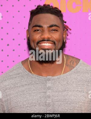 13 juillet 2017, Westwood, Californie, États-Unis: Landon Collins assiste aux Prix de sports Nickelodeon Kidss' Choice 2017 au Pavillon Pauley à Los Angeles, Californie, le 13 juillet 2017. (Image crédit : © Billy Bennight/ZUMA Wire) Banque D'Images