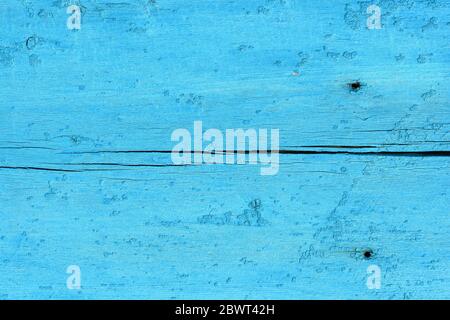 Close up texture de fond de planches en bois peint bleu vintage style rustique, panneau mural Banque D'Images