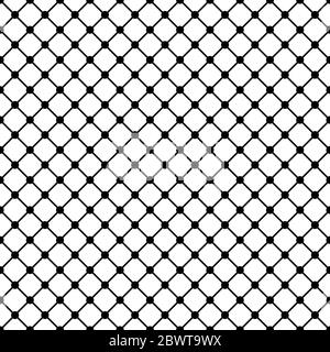 Arrière-plan à carreaux sans couture. Motif losange diagonal. Texture géométrique sans couture. Motif mosaïque. Illustration vectorielle en quadrillé. Noir et blanc Illustration de Vecteur