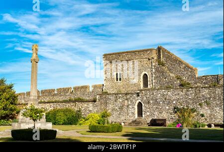 Canterbury murs de la ville dans le Kent, Angleterre Banque D'Images