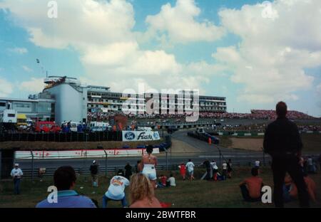 Brands Hatch Motor Racing circuit, Kent, Angleterre, Royaume-Uni 1997 Banque D'Images