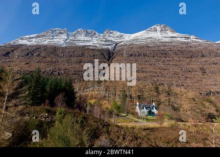 Glen Cottage, Torridon, Highland Écosse Banque D'Images