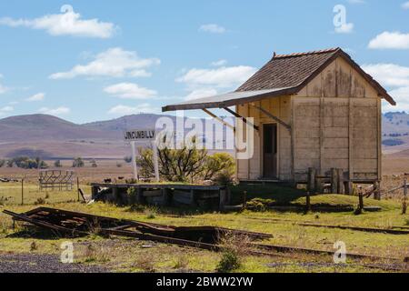 Old Jincumbilly Station en Australie Banque D'Images