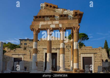 Capitole de Brescia, Italie Banque D'Images