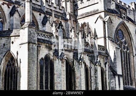 Cathédrale de Bristol à Bristol, Angleterre Royaume-Uni Banque D'Images