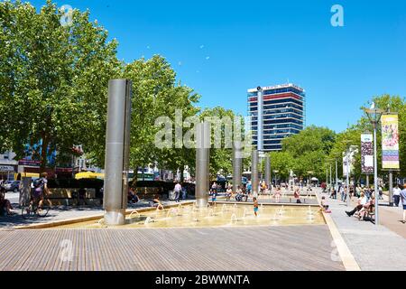 Central Promenade, le Centre, Bristol, Angleterre, Royaume-Uni Banque D'Images
