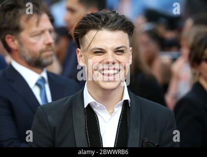 23 juillet 2019 : Yungblud participe au screening spécial « Fast & Furious: Hobbs & Shaw » au Curzon Mayfair à Londres, Royaume-Uni. Banque D'Images