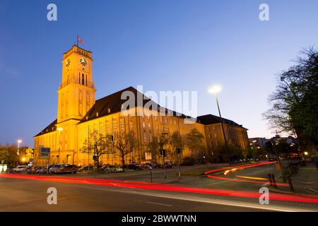 Berlin, Allemagne. 22 avril 2020. L'hôtel de ville de Schöneberg. Credit: Georg Wenzel/dpa-Zentralbild/ZB/dpa/Alay Live News Banque D'Images