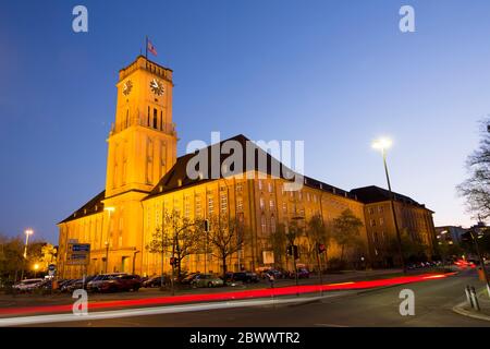 Berlin, Allemagne. 22 avril 2020. L'hôtel de ville de Schöneberg. Credit: Georg Wenzel/dpa-Zentralbild/ZB/dpa/Alay Live News Banque D'Images