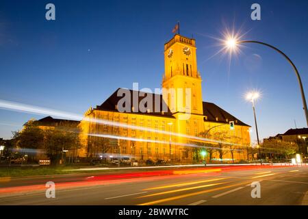 Berlin, Allemagne. 22 avril 2020. L'hôtel de ville de Schöneberg. Credit: Georg Wenzel/dpa-Zentralbild/ZB/dpa/Alay Live News Banque D'Images
