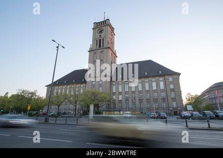Berlin, Allemagne. 22 avril 2020. L'hôtel de ville de Schöneberg. Credit: Georg Wenzel/dpa-Zentralbild/ZB/dpa/Alay Live News Banque D'Images