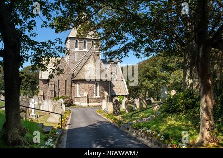 Église Saint-Annes, Alderney Banque D'Images