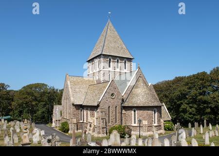 Église Saint-Annes, Alderney Banque D'Images