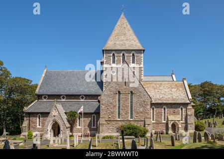 Église Saint-Annes, Alderney Banque D'Images