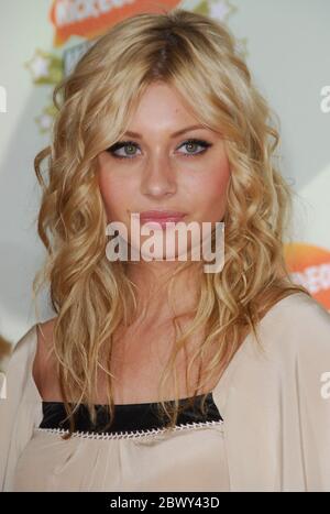 Aly Michalka au 20e Prix annuel du choix des enfants de Nickelodeon, qui a eu lieu au Pavillon Pauley de l'UCLA à Westwood, en Californie. L'événement a eu lieu le samedi 31 mars 2007. Photo par: SBM / PictureLux- référence du fichier # 34006-4001SBMPLX Banque D'Images